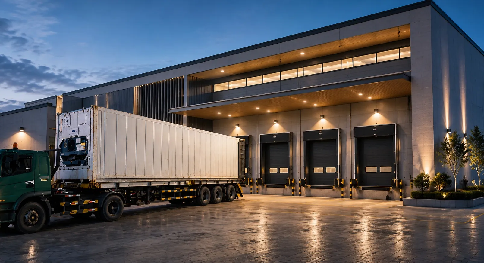 Purpose-built reefer chassis